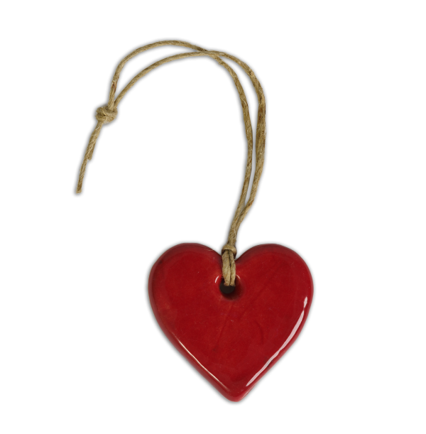 Large heart-shaped pendant